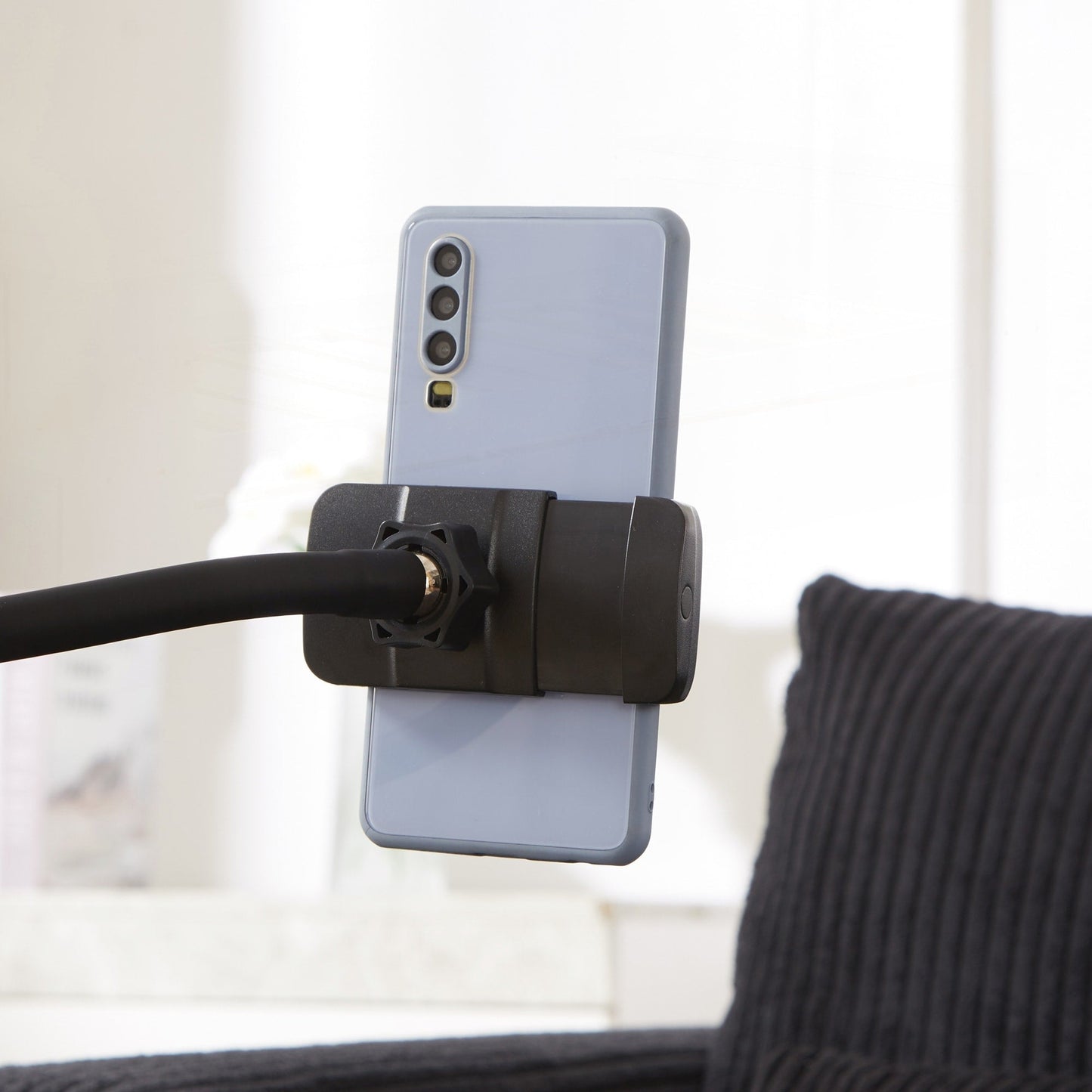 Divano letto in velluto a coste con porte USB