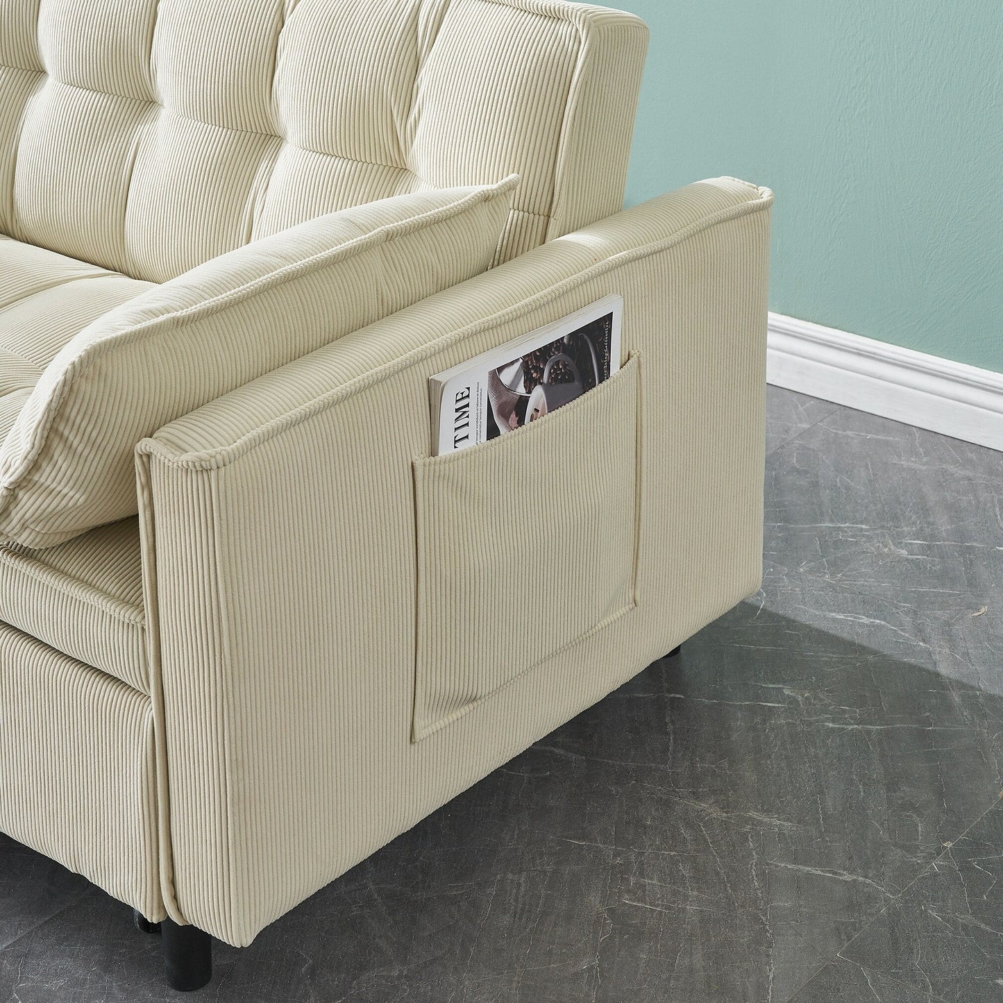 Divano letto estraibile