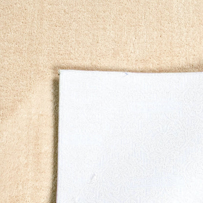 Tappeto morbido lavabile con retro antiscivolo in tinta unita