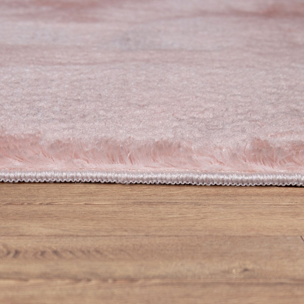 Tappeto morbido lavabile con retro antiscivolo in tinta unita