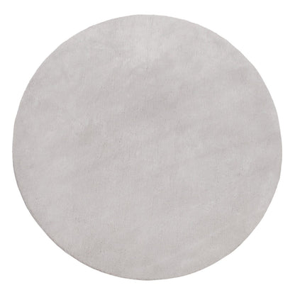 Tappeto morbido lavabile con retro antiscivolo in tinta unita