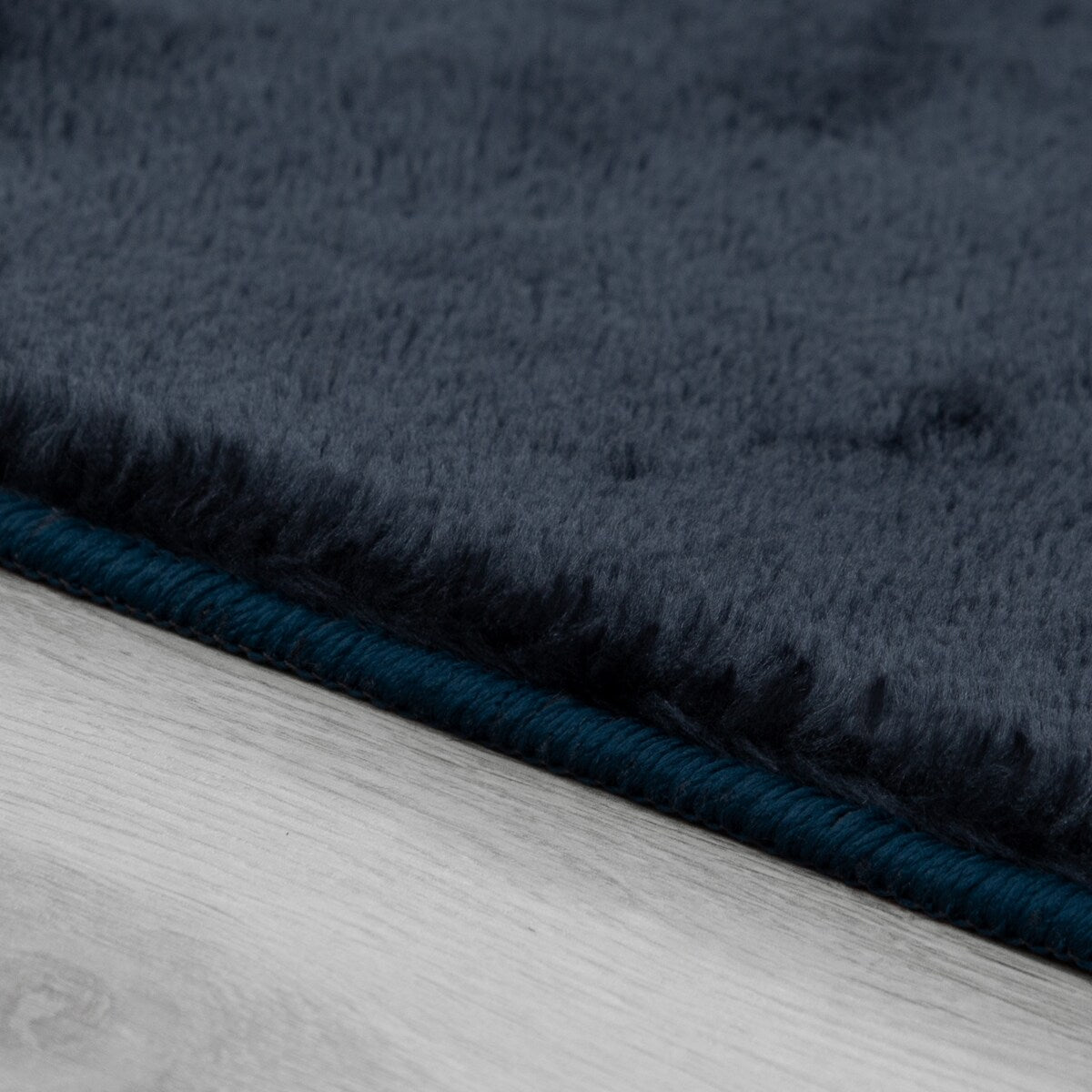 Tappeto morbido lavabile con retro antiscivolo in tinta unita