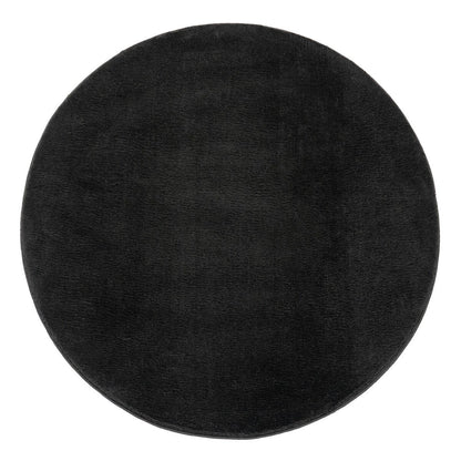 Tappeto morbido lavabile con retro antiscivolo in tinta unita