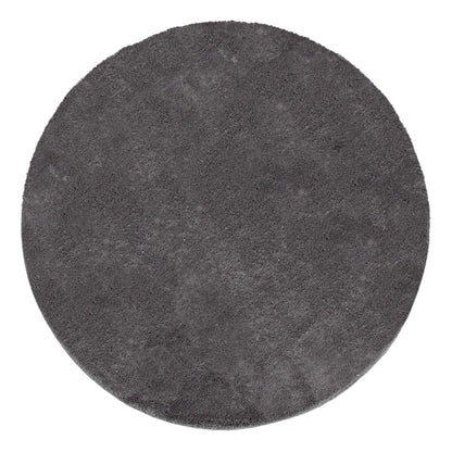 Tappeto morbido lavabile con retro antiscivolo in tinta unita