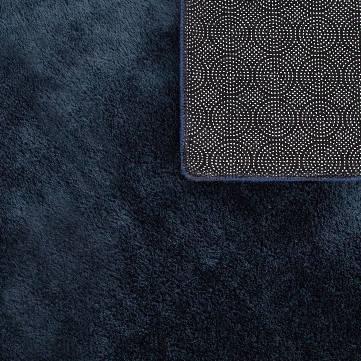 Tappeto morbido lavabile con retro antiscivolo in tinta unita