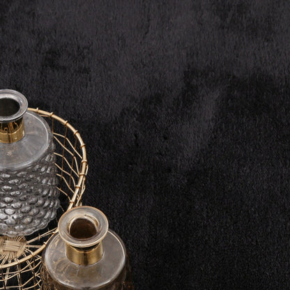 Tappeto morbido lavabile con retro antiscivolo in tinta unita