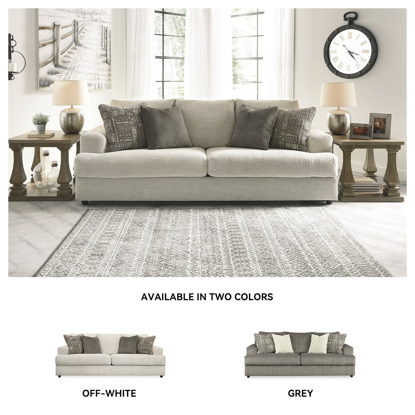 Divano letto Queen Soletren - Pietra