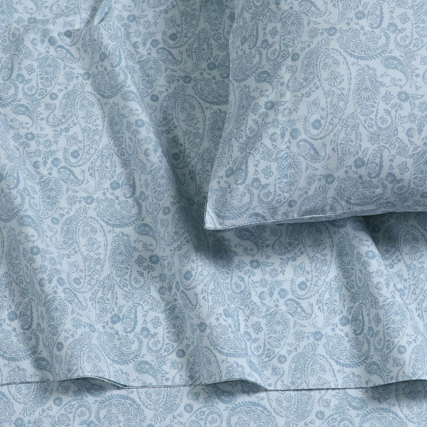 Set di lenzuola con tasche extra profonde in percalle di cotone a 300 fili, tinta unita o stampato