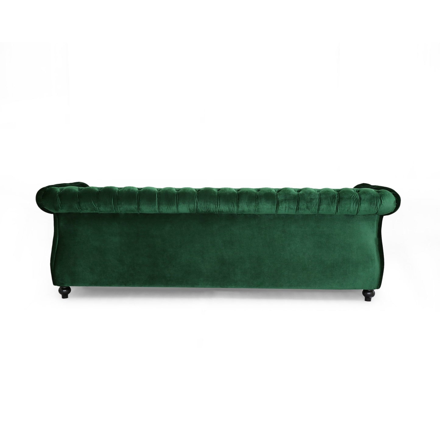 Divano in velluto trapuntato Somerville Chesterfield di Christopher Knight Home