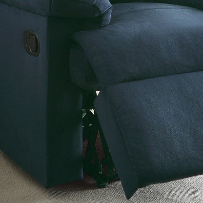 Poltrona reclinabile in tessuto intrecciato sofisticato per un'esperienza di relax assoluta