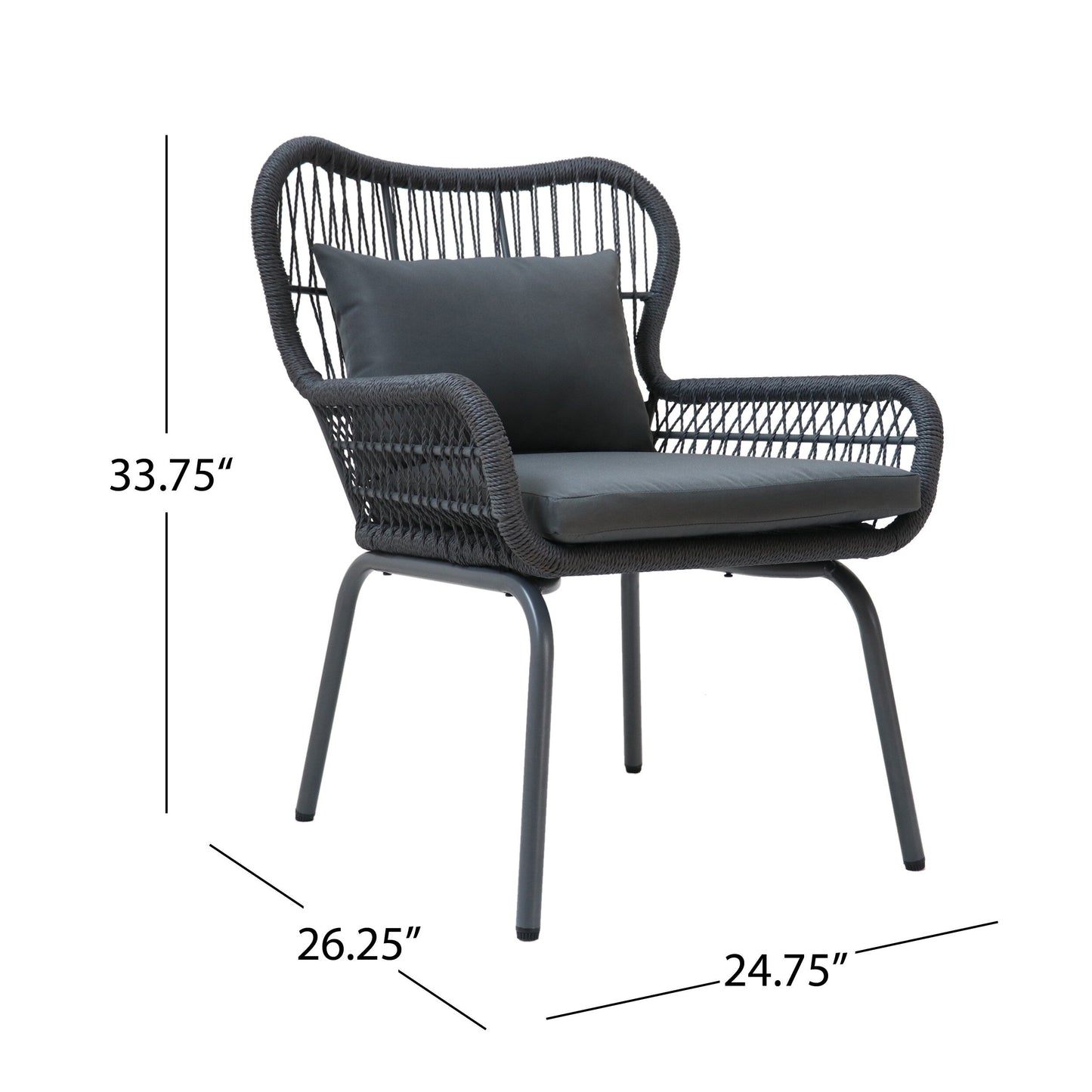 Sedie da esterno Southport (set da 2) di Christopher Knight Home