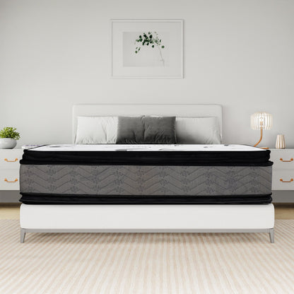 Materasso ortopedico Spectra da 14 pollici con superficie trapuntata in peluche