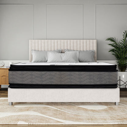 Materasso ortopedico Spectra da 14 pollici con superficie trapuntata in peluche