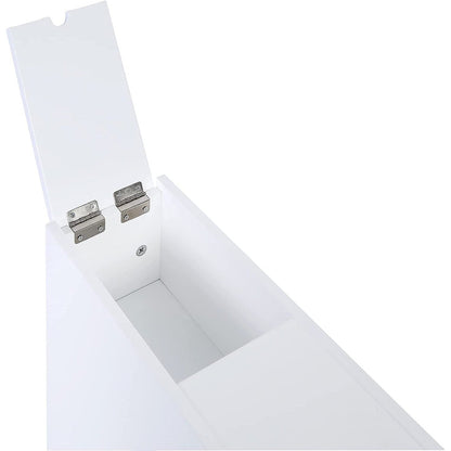 Mobiletto portaoggetti sottile per bagno Spirich Home, porta carta igienica indipendente, mobiletto portaoggetti con cassetto estraibile per bagno