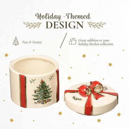 Albero di Natale Spode - Confezione regalo da 2 pezzi - 4