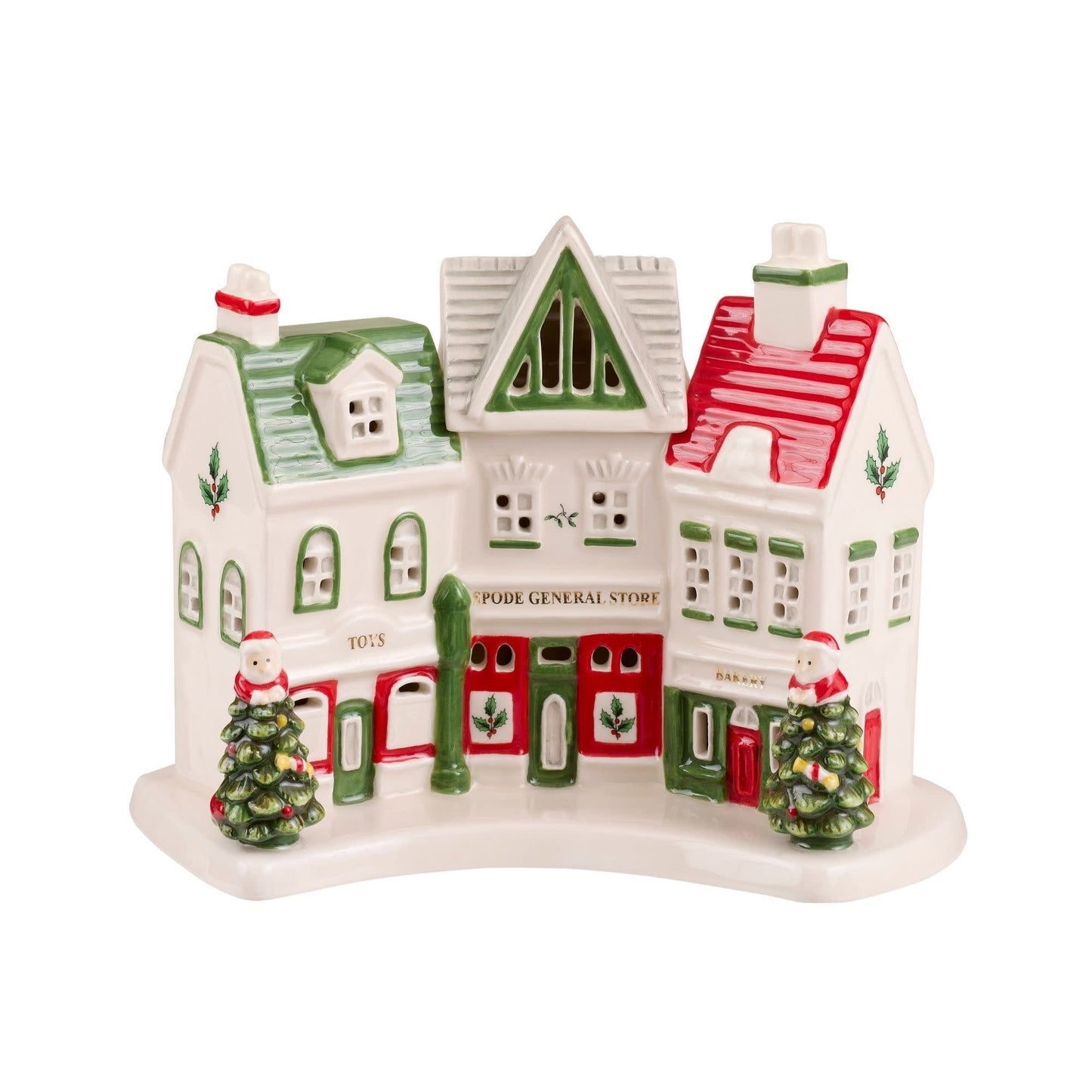 Albero di Natale Spode Village Shoppes - 7,9 L x 3 W x 5 H