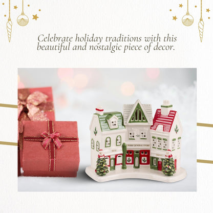 Albero di Natale Spode Village Shoppes - 7,9 L x 3 W x 5 H