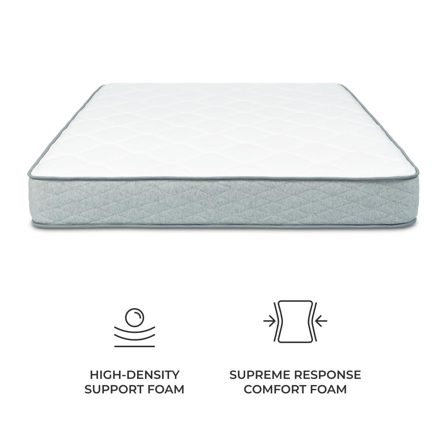 Materasso Spring Dreams 10 interamente in schiuma rigida a due lati