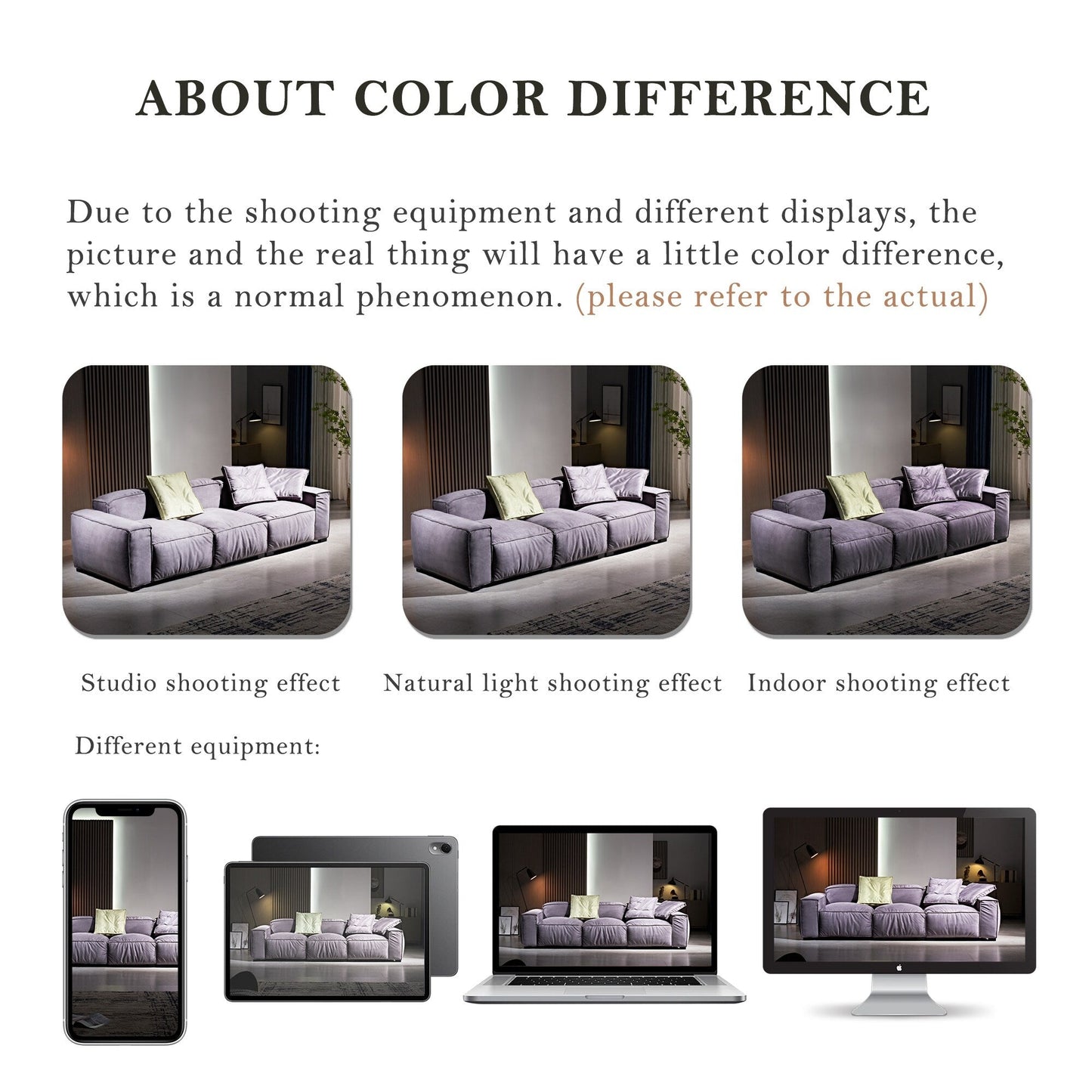 Divano quadrato 110'' Masha Velvet a quattro posti per divano letto da soggiorno