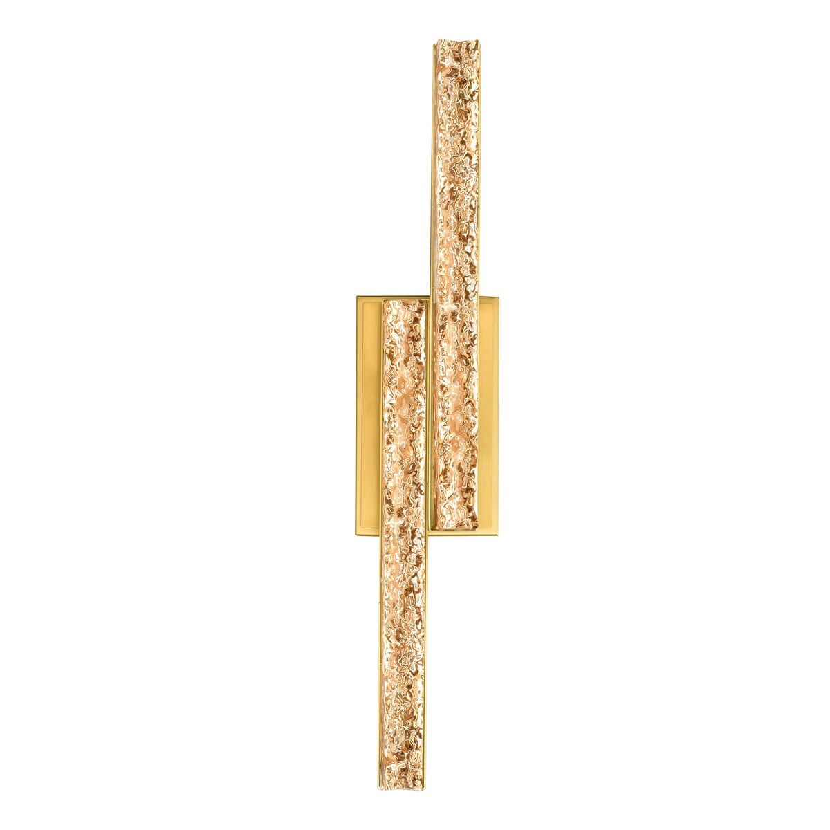 Lampada da toeletta a LED integrata in ottone Stagger