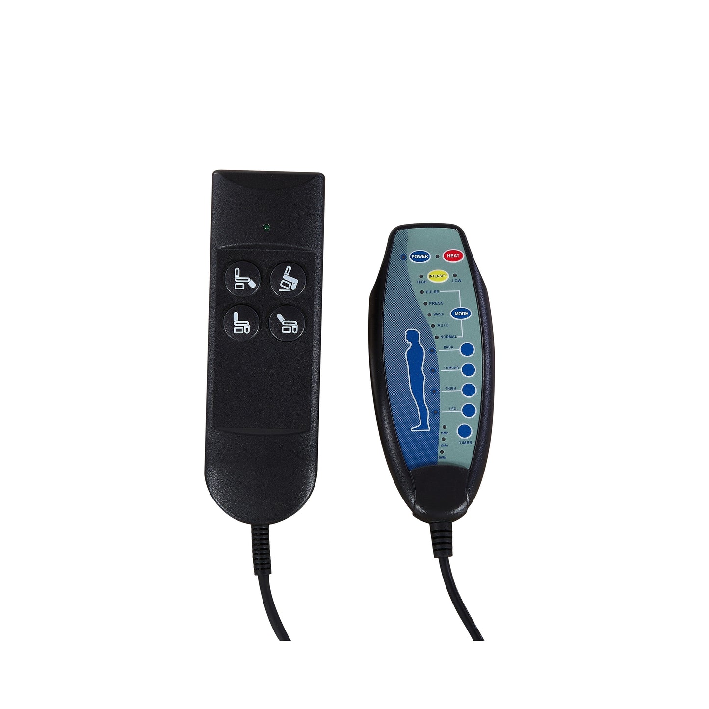 Poltrona reclinabile elettrica standard a doppio motore con reclinazione infinitamente piatta