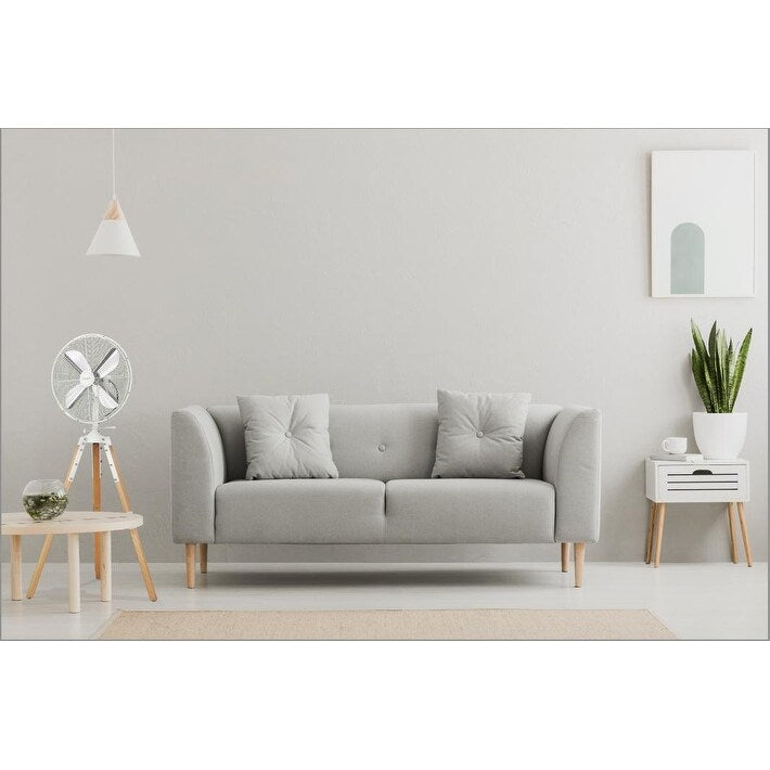 Ventilatore a piantana Star Fans Star Treppiede da 16 pollici con gambe in legno