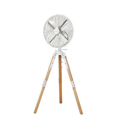 Ventilatore a piantana Star Fans Star Treppiede da 16 pollici con gambe in legno