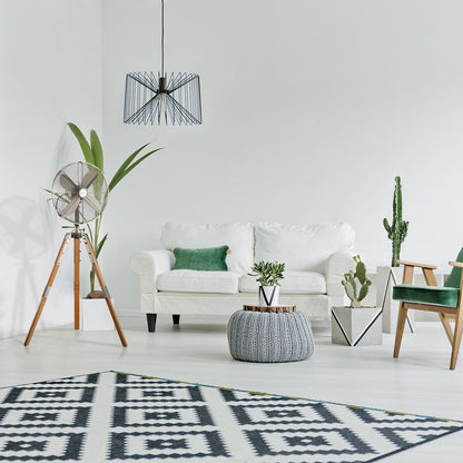 Ventilatore a piantana Star Fans Star Treppiede da 16 pollici con gambe in legno