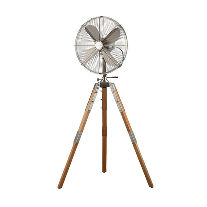 Ventilatore a piantana Star Fans Star Treppiede da 16 pollici con gambe in legno