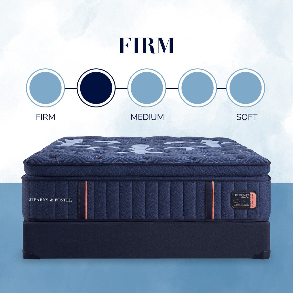 Materasso Pillowtop Lux Estate Firm di Stearns &amp; Foster
