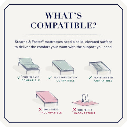 Materasso Pillowtop Lux Estate Firm di Stearns &amp; Foster