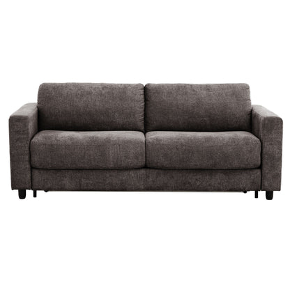 Divano letto matrimoniale Stearns &amp; Foster® Atillio da 80 pollici con materasso a molle insacchettate, marrone scuro