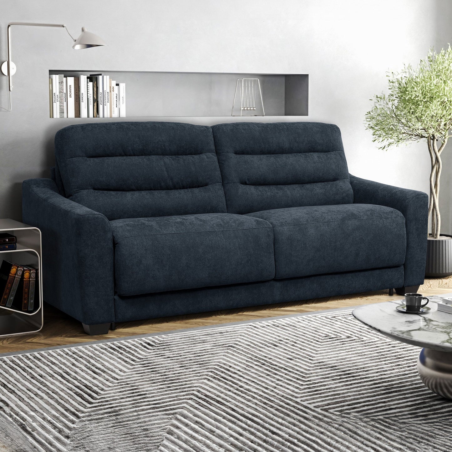 Divano letto imbottito Stearns &amp; Foster® Vito da 83 pollici