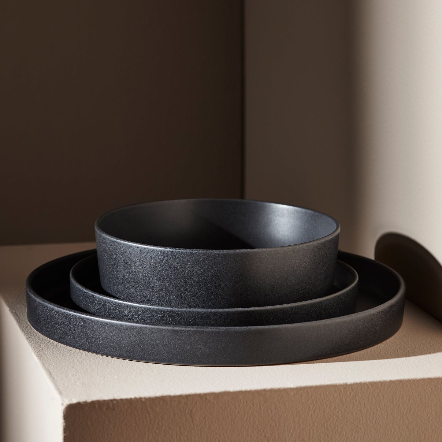 Servizio da tavola in gres Stone by Mercer Project MODAN