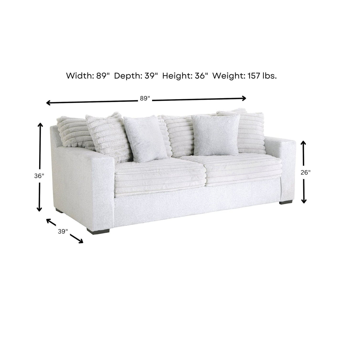 Divano in corda Woodhaven Furniture Studio