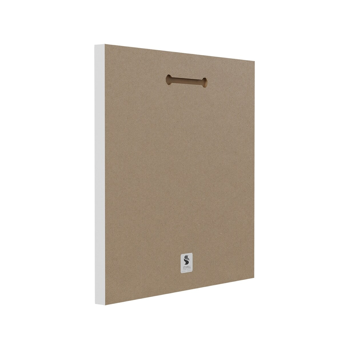 Stupell - Citazione ispiratrice sulla vita musicale, composizione botanica mista, decorazione da parete in legno, design di Lettered and Lined - Bianco