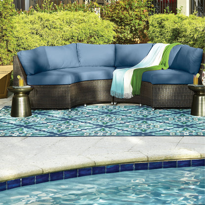 Tappeto per interni ed esterni Style Haven Martinque Medallion