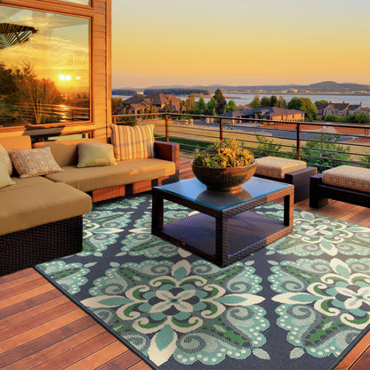 Tappeto per interni ed esterni Style Haven Martinque Medallion