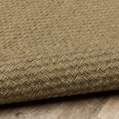 Tappeto da interno ed esterno in stile Haven Veranda Tonal Woven Basket Weave