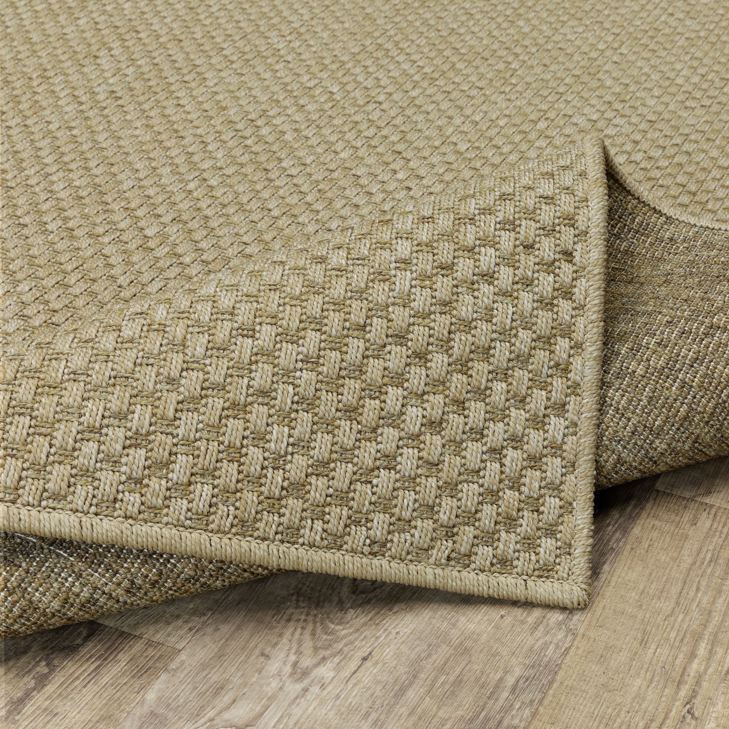 Tappeto da interno ed esterno in stile Haven Veranda Tonal Woven Basket Weave