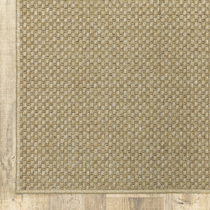 Tappeto da interno ed esterno in stile Haven Veranda Tonal Woven Basket Weave