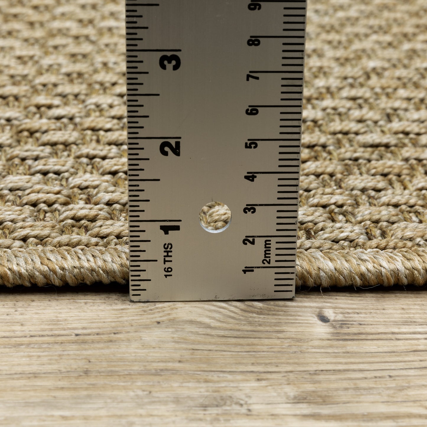 Tappeto da interno ed esterno in stile Haven Veranda Tonal Woven Basket Weave