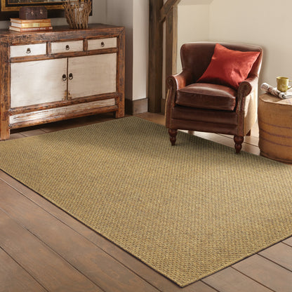 Tappeto da interno ed esterno in stile Haven Veranda Tonal Woven Basket Weave