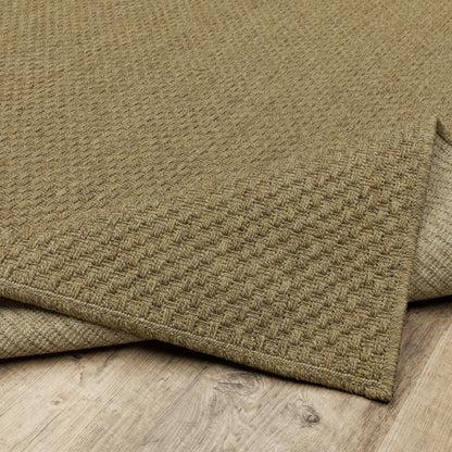 Tappeto da interno ed esterno in stile Haven Veranda Tonal Woven Basket Weave