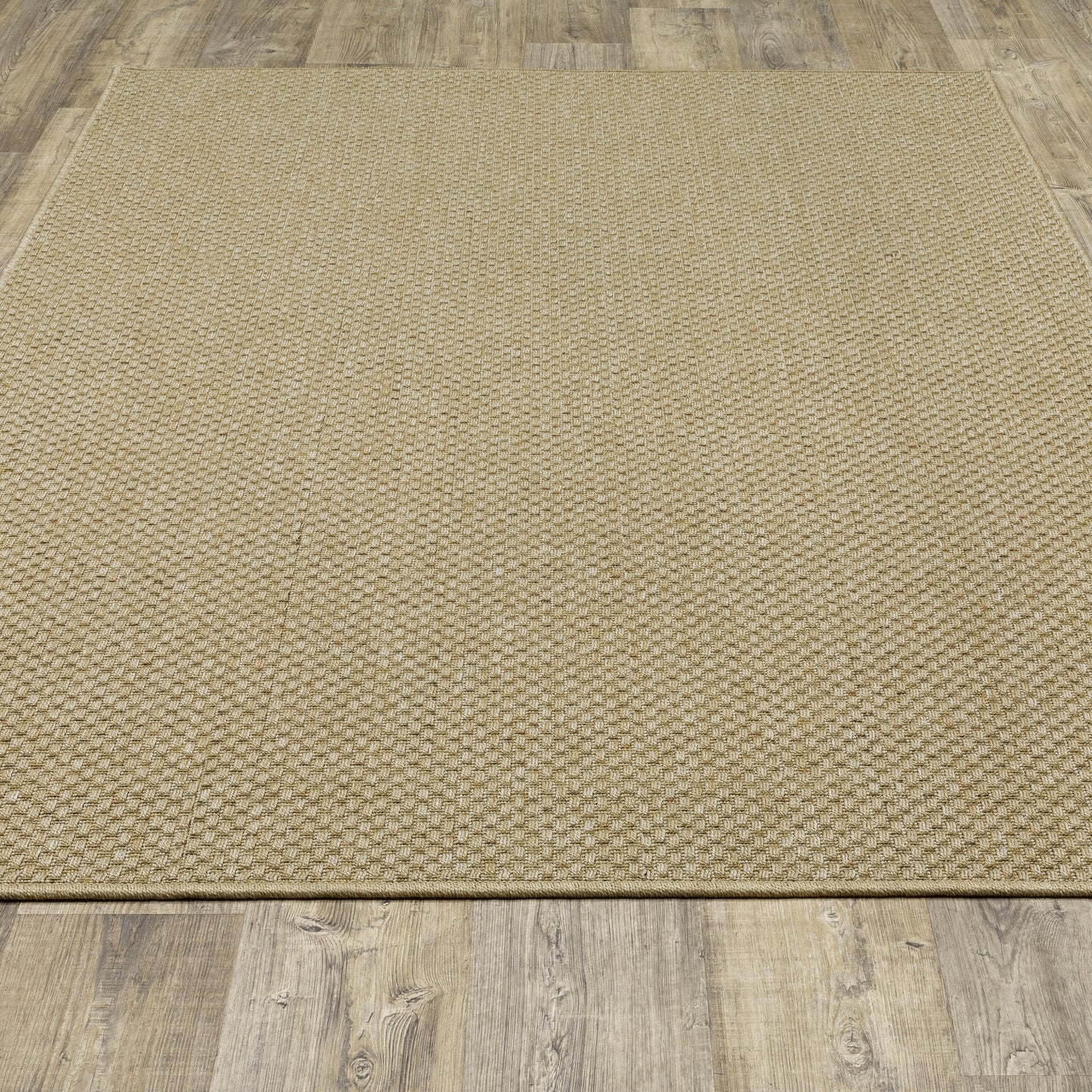 Tappeto da interno ed esterno in stile Haven Veranda Tonal Woven Basket Weave