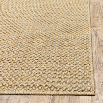 Tappeto da interno ed esterno in stile Haven Veranda Tonal Woven Basket Weave