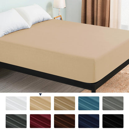 Lenzuolo con angoli con tasca profonda Subrtex Premium Microfibra da 15 pollici