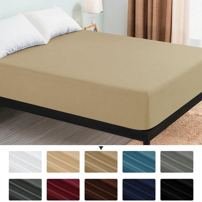 Lenzuolo con angoli con tasca profonda Subrtex Premium Microfibra da 15 pollici