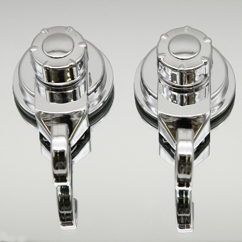 Ganci a ventosa per doccia e cucina, organizer per pareti in luffa, set da 2