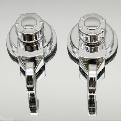 Ganci a ventosa per doccia e cucina, organizer per pareti in luffa, set da 2